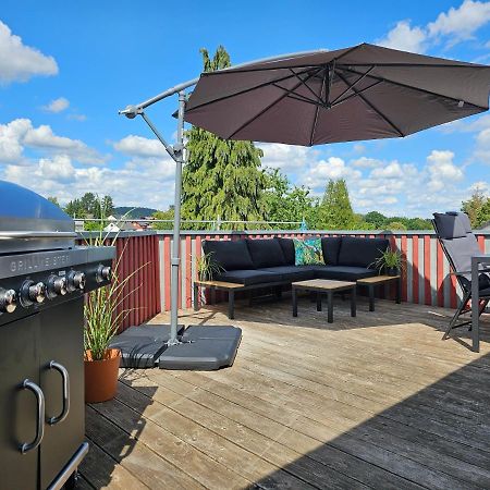 Ferienwohnung Tucan - Rooftop Terrace With View, Bbq, Ps4+Stream Marburg Exterior foto